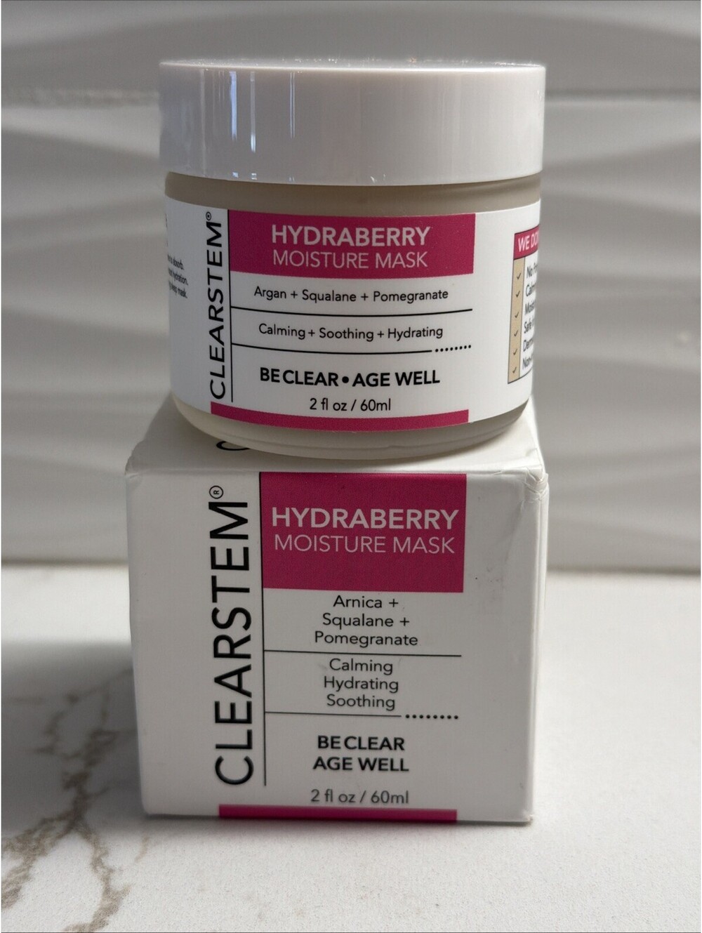 CLEARSTEM Clear Stem Skincare - HYDRABERRY Moisture MASK 2 Fl Oz